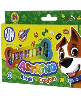 Hračky ASTRA - ASTRINO Dětské grafitové barvičky bez dřeva, sada 24ks, 316121002