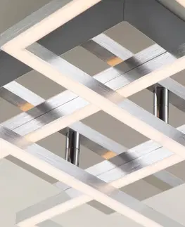 Stropní svítidla Briloner LED stropní světlo Frames, 4 čtverce, otočné
