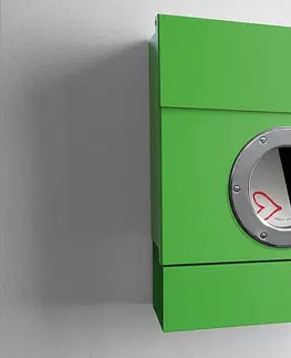 Poštovní schránky Radius design cologne Schránka na dopisy RADIUS DESIGN (LETTERMANN 2 grün 505B) zelená