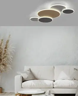 Inteligentní stropní svítidla Q-Smart-Home Paul Neuhaus Q-Piato LED stropní světlo pět zdrojů