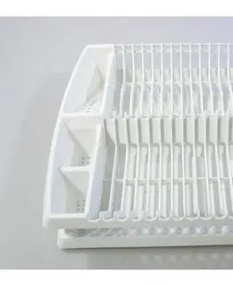 Odkapávače nádobí PROHOME - Odkapávač s podnosem bílý