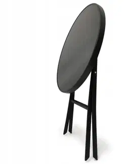 Zahradní stolky Kontrast Skládací stolek Oasa 60 cm černý