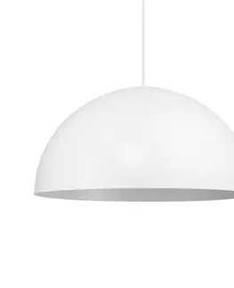 Závěsná světla Nordlux Závěsné světlo Ellen 40 s kovovým stínidlem, bílá