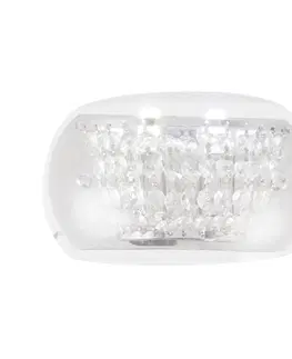 Moderní nástěnná svítidla ACA Lighting Crystal nástěnné svítidlo FW5041