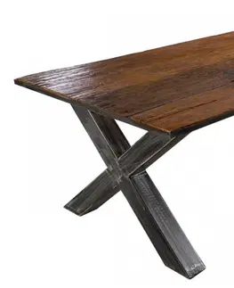 Jídelní stoly Jídelní stůl IDAIA X Dekorhome 220x100x77 cm
