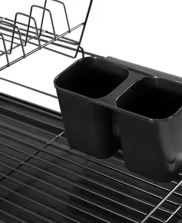 Odkapávače nádobí TZB Odkapávač na nádobí TURFAN černý