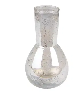 Dekorativní vázy Skleněná transparentní váza Milia - Ø 7*14 cm Clayre & Eef 6GL4302