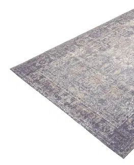 Koberce LuxD Designový koberec Saniyah 230 x 160 cm modrý - bavlna-ženilka