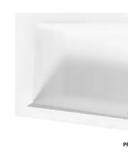 Sprchové vaničky HOPA Asymetrická vana INTIMA SLIM Nožičky k vaně Bez nožiček, Rozměr vany 150 × 85 cm, Způsob provedení Pravé VANINTI15SLIMP