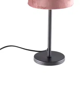 Stolni lampy Moderne tafellamp roze E27 - Lakitu