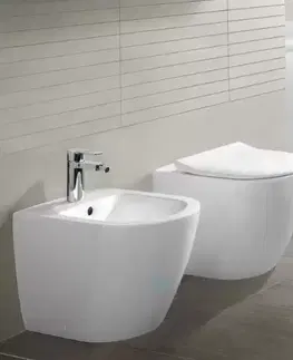 Koupelna VILLEROY & BOCH Subway 2.0 Stojící bidet 560x375 mm, alpská bílá 54010001