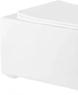 Kompletní WC sady Závěsná WC mísa Mexen Elis I s prkénkem bílá