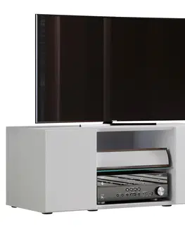 TV a audio stolky TV-skříňka Lowina Š: 95 Cm Bílá