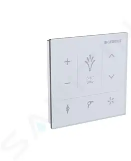 Záchody GEBERIT AquaClean Nástěnný ovládací panel pro elektronický bidet, bílá 147.038.SI.1