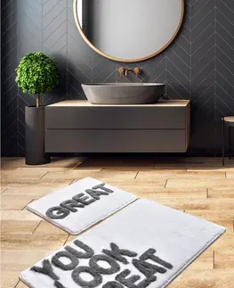 Koupelnové předložky L'essentiel Koupelnová sada koberečků GREAT bílá