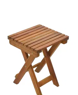 Zahradní stolky DEOKORK Zahradní stolek - stolička odkládací GEORGIA