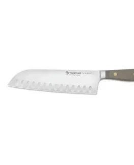 Kuchyňské nože WÜSTHOF Nůž santoku Wüsthof CLASSIC Colour - Velvet Oyster, 17 cm 