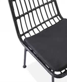 Zahradní křesla a židle Zahradní židle K401 Halmar Přírodní