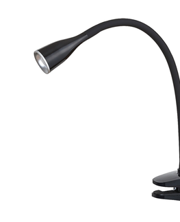 Stolní lampy Rabalux Rabalux 4197 - LED Stolní lampa s klipem JEFF 1xLED/4,5W/230V černá 