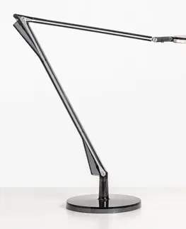 Stolní lampy kancelářské Kartell Kartell Aledin Tec LED stolní lampa, kouřově šedá