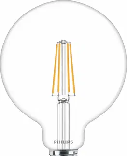 LED žárovky Philips MASTER Value LEDBulb D 5.9-60W E27 927 G120 CLEAR GLASS