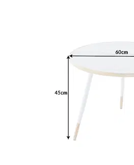 Konferenční stolky Konferenční stolek PALLAS Dekorhome 45 cm