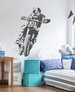 Samolepky na zeď Samolepka na zdi - Motocross