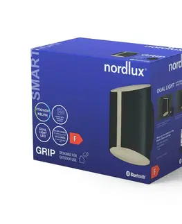 Chytré osvětlení NORDLUX Grip Smart venkovní nástěnné svítidlo černá 2118201003