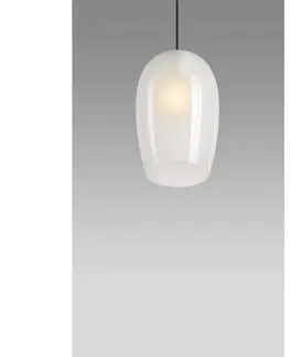 Designová závěsná svítidla BIG WHITE (SLV) PANTILO OVAL PD E27 závěsné svítidlo, bílá/chrom 1006402