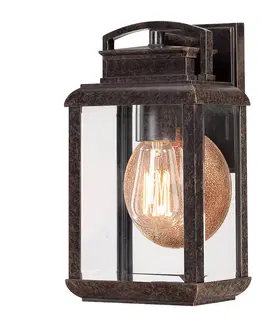 Venkovní nástěnná svítidla QUOIZEL Ve stylu vintage - venkovní nástěnné světlo Byron