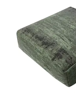 Dekorace LuxD Designový podlahový polštář Rowan 70 cm zelený