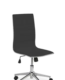 Kancelářské židle HALMAR Kancelářská židle Rolo černá