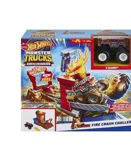 Hračky MATTEL - Hot Wheels Monster Trucks Aréna: Závodní Výzva Herní Set  , Mix Produktů