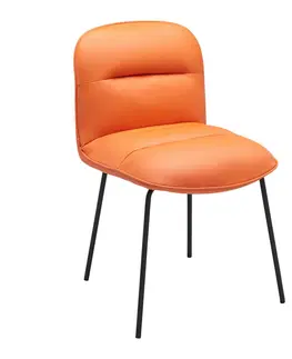 Židle do jídelny Židle Ellis Oranžová