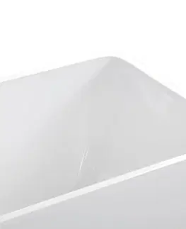 Sifony k pračkám HOPA Volně stojící vana EVITA bílá Barva Bílá, Barva sifonu Černá, Rozměr vany 160 × 80 cm VANEVITA160B