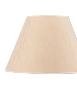 Stínidlo na lampu Duolla Stínidlo na lampu Sofia výška 31 cm, bílá/zlatá