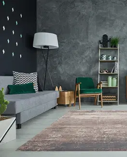Designové a luxusní koberce Estila Luxusní designový koberec Abstract s moderním industriálním motivem 240cm