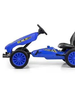 Dětská vozítka a příslušenství Milly Mally Čtyřkolka Go-kart Rocket, modrá
