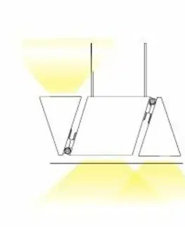LED lustry a závěsná svítidla Výprodej vzorku Závěsné svítidlo ALONSO LED 3x 24,8W 3000K hliník (10152.20.AG.MP.3K) - BPM