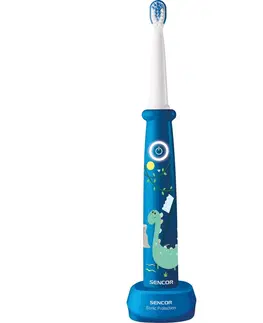 Elektrické zubní kartáčky SOC 0910BL dětský zubní kartáček Sencor