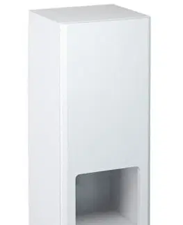 Koupelnový nábytek SAPHO ELLA skříňka vysoká 35x140x30cm, 1x dvířka, levá/pravá, bílá EL350-3030