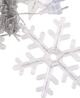 Vánoční řetězy a lamety MULTISTORE LED osvětlení sněhové vločky