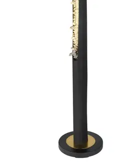 Dřevěné stojací lampy GLOBO FELICITAS 15354-15SB Stojací lampa