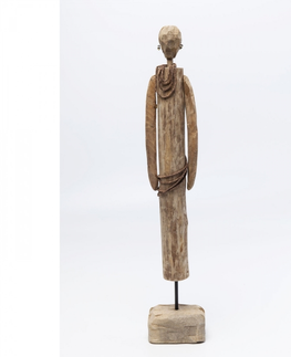 Sošky mužů KARE Design Dřevěná soška Muž Afričan 69cm