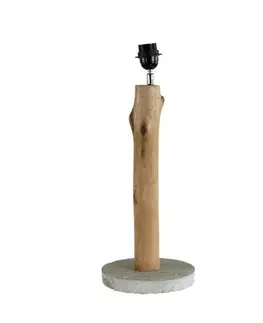Lampy Dřevěná základna ke stolní lampě Eukalyptus - Ø18*30cm / E27 Mars & More AALVEC30