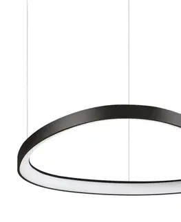 Svítidla Ideal Lux Ideal Lux - LED Stmívatelný lustr na lanku GEMINI LED/48W/230V pr. 61 cm černá 