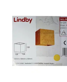 Svítidla Lindby Lindby - Nástěnné svítidlo YADE 1xG9/20W/230V 