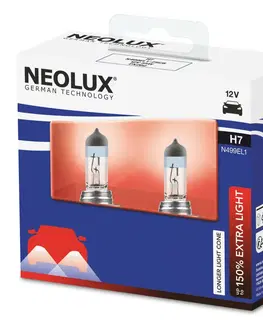 Autožárovky NEOLUX H7 12V 55W PX26d Extra Light +130% 2ks N499EL1-2SCB