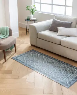 Koberce a koberečky Vinylový koberec s motivem cementových dlaždiček