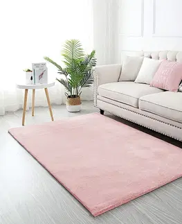 Koberce a koberečky Tutumi Koberec Rabbit růžový, velikost 140x200